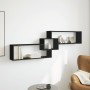 Armario de pared madera de ingeniería negro 158x18x53 cm de , Estantes y estanterías - Ref: Foro24-854815, Precio: 41,94 €, D...