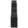 Armario de pared madera de ingeniería negro 158x18x53 cm de , Estantes y estanterías - Ref: Foro24-854815, Precio: 39,93 €, D...