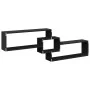 Armario de pared madera de ingeniería negro 158x18x53 cm de , Estantes y estanterías - Ref: Foro24-854815, Precio: 39,93 €, D...