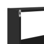 Wandschrank aus schwarzem Ingenieurholz 158x18x53 cm von , Regale und Regale - Ref: Foro24-854815, Preis: 40,60 €, Rabatt: %