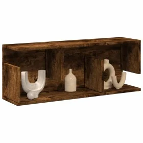 Engineered wood smoked oak wall cabinet 80x20x30 cm by , Shelves and shelves - Ref: Foro24-854836, Price: 30,92 €, Discount: %