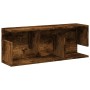 Wandschrank aus geräucherter Eichen-Ingenieurholz 80x20x30 cm von , Regale und Regale - Ref: Foro24-854836, Preis: 31,30 €, R...