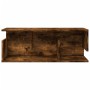 Armario de pared madera de ingeniería roble ahumado 80x20x30 cm de , Estantes y estanterías - Ref: Foro24-854836, Precio: 32,...