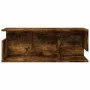 Wandschrank aus geräucherter Eichen-Ingenieurholz 80x20x30 cm von , Regale und Regale - Ref: Foro24-854836, Preis: 30,90 €, R...