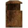 Wandschrank aus geräucherter Eichen-Ingenieurholz 80x20x30 cm von , Regale und Regale - Ref: Foro24-854836, Preis: 30,90 €, R...