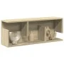 Armario de pared madera de ingeniería roble Sonoma 80x20x30 cm de , Estantes y estanterías - Ref: Foro24-854834, Precio: 34,4...