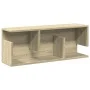 Engineered wood wall cabinet in Sonoma oak, 80x20x30 cm. by , Shelves and shelves - Ref: Foro24-854834, Price: 34,44 €, Disco...