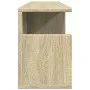 Engineered wood wall cabinet in Sonoma oak, 80x20x30 cm. by , Shelves and shelves - Ref: Foro24-854834, Price: 34,44 €, Disco...