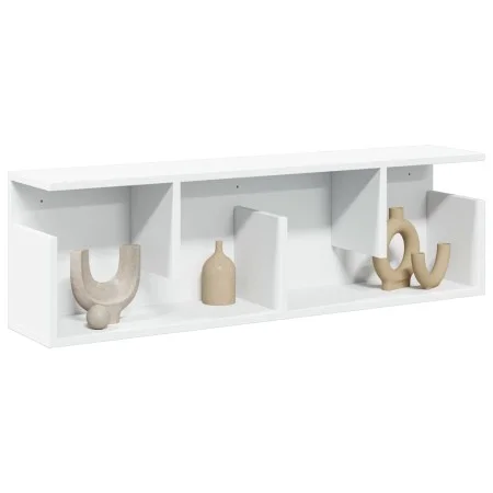 Wandschrank aus weißem Ingenieurholz 100x20x30 cm von , Regale und Regale - Ref: Foro24-854841, Preis: 34,47 €, Rabatt: %