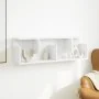 Armario de pared madera de ingeniería blanco 100x20x30 cm de , Estantes y estanterías - Ref: Foro24-854841, Precio: 34,47 €, ...