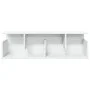 Armario de pared madera de ingeniería blanco 100x20x30 cm de , Estantes y estanterías - Ref: Foro24-854841, Precio: 34,47 €, ...