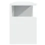 Wandschrank aus weißem Ingenieurholz 100x20x30 cm von , Regale und Regale - Ref: Foro24-854841, Preis: 34,47 €, Rabatt: %