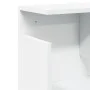 Wandschrank aus weißem Ingenieurholz 100x20x30 cm von , Regale und Regale - Ref: Foro24-854841, Preis: 34,47 €, Rabatt: %