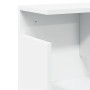 Wandschrank aus weißem Ingenieurholz 100x20x30 cm von , Regale und Regale - Ref: Foro24-854841, Preis: 35,07 €, Rabatt: %