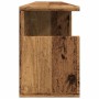 Aged engineered wood wall shelf 100x20x30 cm by , Shelves and shelves - Ref: Foro24-854848, Price: 44,00 €, Discount: %