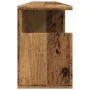 Aged engineered wood wall shelf 100x20x30 cm by , Shelves and shelves - Ref: Foro24-854848, Price: 43,20 €, Discount: %