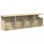 Wandschrank aus Sonoma-Eichenfurnier 100x20x30 cm von , Regale und Regale - Ref: Foro24-854843, Preis: 40,95 €, Rabatt: %