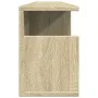 Engineered wood wall cabinet in Sonoma oak, 100x20x30 cm by , Shelves and shelves - Ref: Foro24-854843, Price: 39,05 €, Disco...