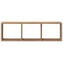 Handcrafted oak wood engineered wall cabinet 100x16x30 cm by , Shelves and shelves - Ref: Foro24-854876, Price: 30,96 €, Disc...