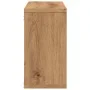 Handcrafted oak wood engineered wall cabinet 100x16x30 cm by , Shelves and shelves - Ref: Foro24-854876, Price: 30,96 €, Disc...