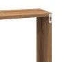 Handcrafted oak wood engineered wall cabinet 100x16x30 cm by , Shelves and shelves - Ref: Foro24-854876, Price: 30,96 €, Disc...