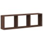 Armario de pared madera ingeniería marrón roble 100x16x30 cm de , Estantes y estanterías - Ref: Foro24-854874, Precio: 30,56 ...