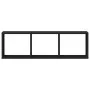 Armario de pared madera de ingeniería negro 100x16x30 cm de , Estantes y estanterías - Ref: Foro24-854869, Precio: 32,19 €, D...