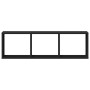 Armario de pared madera de ingeniería negro 100x16x30 cm de , Estantes y estanterías - Ref: Foro24-854869, Precio: 33,96 €, D...