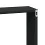 Armario de pared madera de ingeniería negro 100x16x30 cm de , Estantes y estanterías - Ref: Foro24-854869, Precio: 32,19 €, D...