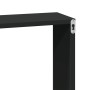 Armario de pared madera de ingeniería negro 100x16x30 cm de , Estantes y estanterías - Ref: Foro24-854869, Precio: 33,96 €, D...