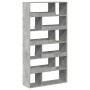 Engineered wood bookshelf in concrete gray, 100x33x187.5 cm by , Bookcases and shelves - Ref: Foro24-3309351, Price: 135,96 €...