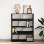 Schwarzes Regal aus Ingenieurholz, 100x33x125,5 cm. von , Bücherregale und Regale - Ref: Foro24-3309358, Preis: 99,15 €, Raba...