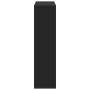 Engineered wood black shelf 100x33x125.5 cm by , Bookcases and shelves - Ref: Foro24-3309358, Price: 99,15 €, Discount: %