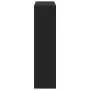 Engineered wood black shelf 100x33x125.5 cm by , Bookcases and shelves - Ref: Foro24-3309358, Price: 97,96 €, Discount: %