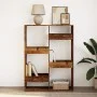 Aged engineered wood bookshelf 100x33x135 cm by , Bookcases and shelves - Ref: Foro24-3309391, Price: 93,10 €, Discount: %