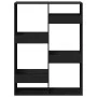 Estantería de madera de ingeniería negra 100x33x135 cm de , Librerías y estanterías - Ref: Foro24-3309385, Precio: 93,67 €, D...