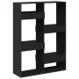 Estantería de madera de ingeniería negra 100x33x135 cm de , Librerías y estanterías - Ref: Foro24-3309385, Precio: 93,67 €, D...