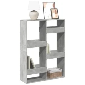 Engineered wood gray concrete shelf 100x33x135 cm by , Bookcases and shelves - Ref: Foro24-3309387, Price: 91,26 €, Discount: %