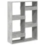 Engineered wood gray concrete shelf 100x33x135 cm by , Bookcases and shelves - Ref: Foro24-3309387, Price: 91,26 €, Discount: %
