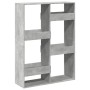 Regal aus grauem Beton-Holzwerkstoff 100x33x135 cm von , Bücherregale und Regale - Ref: Foro24-3309387, Preis: 92,32 €, Rabat...