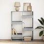Estantería de madera de ingeniería gris hormigón 100x33x135 cm de , Librerías y estanterías - Ref: Foro24-3309387, Precio: 92...
