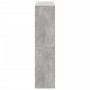 Regal aus grauem Beton-Holzwerkstoff 100x33x135 cm von , Bücherregale und Regale - Ref: Foro24-3309387, Preis: 92,32 €, Rabat...