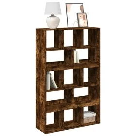 Engineered wood smoked oak bookshelf 100x33x156.5 cm by , Bookcases and shelves - Ref: Foro24-3309370, Price: 118,76 €, Disco...