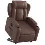 Brown synthetic leather electric reclining and lift chair by , Armchairs - Ref: Foro24-3204560, Price: 337,35 €, Discount: %