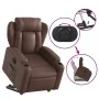 Brown synthetic leather electric reclining and lift chair by , Armchairs - Ref: Foro24-3204560, Price: 337,35 €, Discount: %