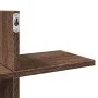Wandregal aus braunem Eichenfurnierholz 124,5x18x60,5 cm. von , Regale und Regale - Ref: Foro24-853269, Preis: 38,70 €, Rabat...