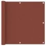 Terracotta Oxford fabric balcony awning 90x300 cm by vidaXL, Umbrellas - Ref: Foro24-134976, Price: 20,91 €, Discount: %