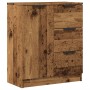 Aparador de madera de ingeniería envejecida 60x30x70 cm by , Sideboards - Ref: Foro24-856836, Price: 79,90 €, Discount: %