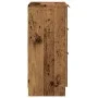 Aparador de madera de ingeniería envejecida 60x30x70 cm by , Sideboards - Ref: Foro24-856836, Price: 78,78 €, Discount: %