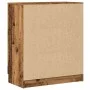 Aparador de madera de ingeniería envejecida 60x30x70 cm by , Sideboards - Ref: Foro24-856836, Price: 78,78 €, Discount: %